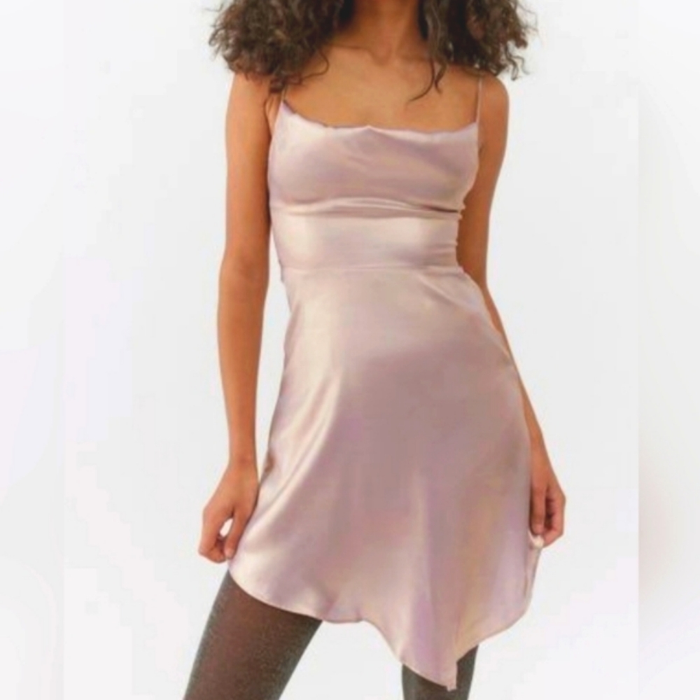 NWT Urban Outfitters Metallic Mallory Dress